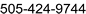 Five oh five hyphen for 2 for 2nd hyphen nine seven four fore